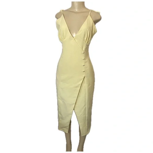 knee length dresses for ladies Casual Going Out Regular Fit Smoky Navy/XL Midi Dresses Sleeveless Wide Straps V-Neck Women Dresses OGLmove